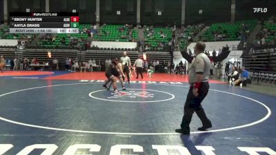 1-5A 185 Quarterfinal - Aayla Gragg, Ashville vs Ebony Hunter, Alexandria HS