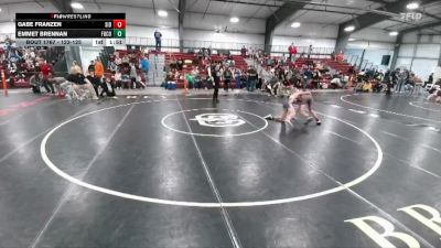 123-125 lbs Round 5 - Emmet Brennan, Fort Collins vs Gabe Franzen, Sidney