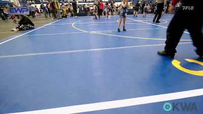 52 lbs Round Of 16 - Tyler Thomas, Choctaw Ironman Youth Wrestling vs Liam Avalos, Standfast OKC