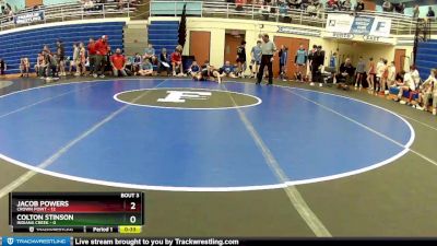 85 lbs Round 2 (4 Team) - Jacob Powers, Crown Point vs Colton Stinson, Indiana Creek