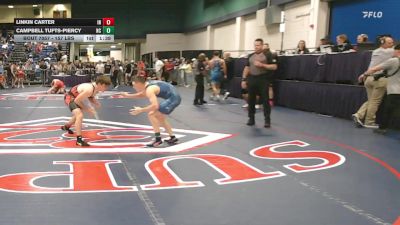 157 lbs Round Of 128 - Linkin Carter, IN vs Campbell Tufts-Piercy, NC