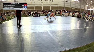 106 lbs Jericho Burkart, Oklahoma Outlaws Red vs Finn Andersen, New Jersey