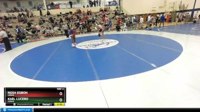 141 lbs Cons. Round 2 - Kael Lucero, Loras vs Nosa Egbon, Loras