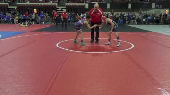 86 lbs Cons. Round 2 - Garrett Davis, Powell Wrestling Club vs Hayden Wambolt, Billings Wrestling Club