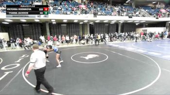 145 lbs Quarterfinal - Tyanna Jackson, Unattached vs Viktoriia Rodnikova, Unattached