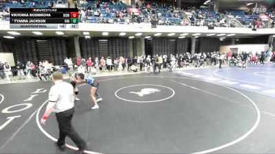 145 lbs Quarterfinal - Tyanna Jackson, Unattached vs Viktoriia Rodnikova, Unattached