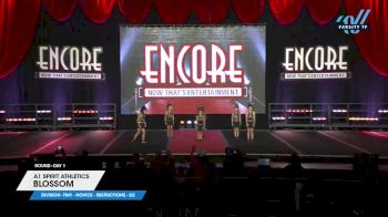 A1 Spirit Athletics - Blossom [2024 L1 Tiny - Novice - Restrictions - D2 Day 1] 2024 Encore Grand Nationals