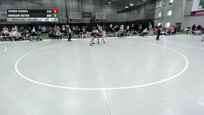 215 lbs Champ. Rd Of 32 - Soren Jensen, Utah vs Enrique Reyes, Minnesota