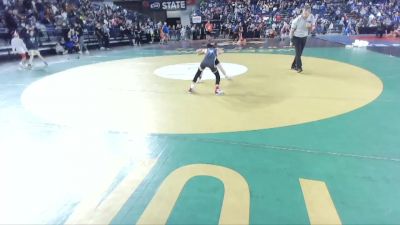 63 lbs Quarterfinal - Faylinn Smith, Lionheart Wrestling Club vs William Peralta, Camas Wrestling Club