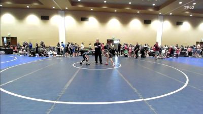 67 lbs Champ. Round 3 - Sophia Cordoba, New Jersey vs Eva Diaz, Maryland