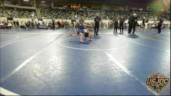 57 lbs Consolation - Arielle Wylie, Tuttle Wrestling vs Preslie Dickerson, Blue Devil Wrestling