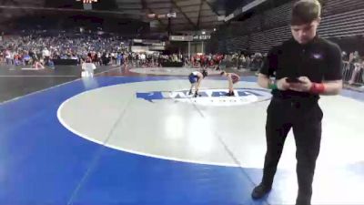 71 lbs Cons. Round 3 - Guillermo Pio Saucedo, Inland Northwest Wrestling Training Center vs Owen Mendez, Thunder Mountain Wrestling Club