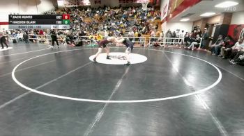 190 lbs Cons. Round 2 - Haeden Blair, Thermopolis vs Zack Kuntz, Greybull/Riverside
