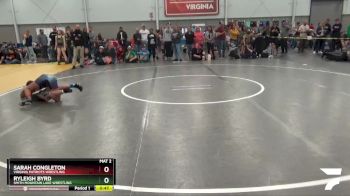 88-93 lbs Round 2 - Sarah Congleton, Virginia Patriots Wrestling vs Ryleigh Byrd, Smith Mountain Lake Wrestling