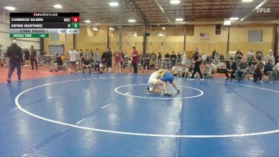 133 lbs Cons. Round 1 - Keven Martinez, University Of Idaho vs Cameron Silber, Westcliff