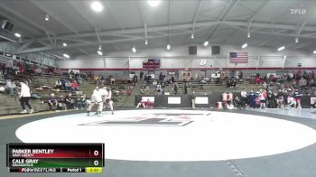 285 lbs Champ. Round 3 - Parker Bentley, West Liberty vs Cale Gray, Indianapolis