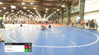 132 lbs Rr Rnd 1 - Nicholas Torres, A II vs Bo Wagner, Fight Barn Wrestling Club