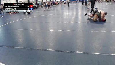 207 lbs Cons. Semi - Elizabeth Kalinay, Wartburg vs Tayla Phillips, Eureka