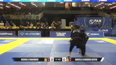 Marcella Alvarenga Bastos vs Natasha K Ranasinghe 2026 Pan Jiu Jitsu IBJJF Championship