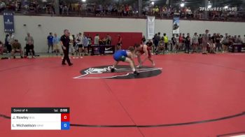 86 kg Consi Of 4 - James Rowley, Boilermaker RTC vs Lars Michaelson, Nwwc