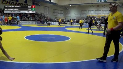 141 lbs Consi Of 16 #1 - Raymond Rivera, Clovis vs Nico Marchetti, Delbarton (NJ)