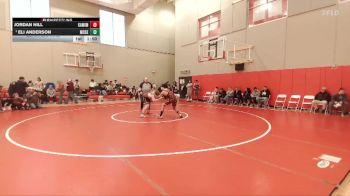 215 lbs Quarterfinal - Eli Anderson, Moses Lake vs Jordan Hill, Kamiakin