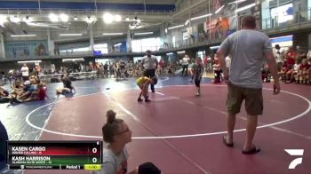 65 lbs 2nd Wrestleback (16 Team) - Kasen Cargo, Higher Calling vs Kash Harrison, Alabama Elite White