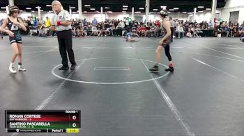 80 lbs Round 1 (4 Team) - Santino Pascarella, Team Gotcha - 2 vs Roman Cortese, Mat Warriors