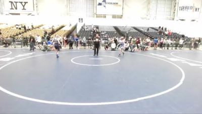 101 lbs Semifinal - Kieran Harrington, Long Beach Gladiators Wrestling vs Benjamin Dziuban, Club Not Listed