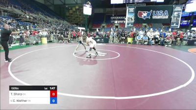 132 lbs Rnd Of 128 - Trent Sharp, OH vs Colin Walther, PA