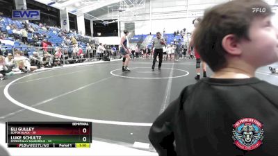 160 lbs Semis (4 Team) - Eli Gulley, Slyfox Black vs Luke Schultz, Potentially Dangerous