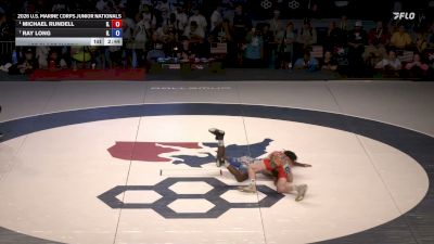 120 lbs 1st Place Match - Michael Rundell, Illinois vs Ray Long, Illinois