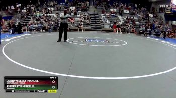 111-121 lbs 1st Place Match - Jordyn Seely-manuel, Waynesville Middle vs Emmersyn Miskelll, Warsaw