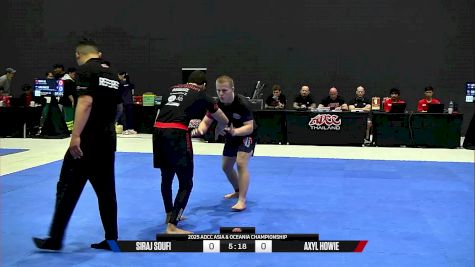 Axyl Howie vs Siraj Soufi 2025 ADCC Asia & Oceania Championship