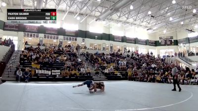 144 lbs Round 1 (16 Team) - Paxton Gilmer, Perry vs Cash Brooks, Pace Academy