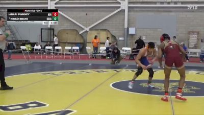 125 lbs Cons. Round 3 - Jabari Pinkney, Norwich vs Nikko Beato, Coast Guard