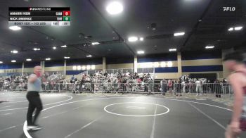 102 lbs Consi Of 16 #1 - Amarri Kem, Champions WC vs Nick Jimenez, Threshold WC