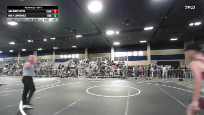 102 lbs Consi Of 16 #1 - Amarri Kem, Champions WC vs Nick Jimenez, Threshold WC