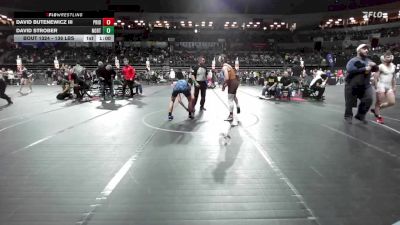136 lbs Consi Of 8 #1 - David Strober, North Hunterdon vs David Butenewicz III, Pride WC