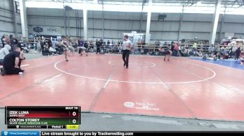 105 lbs Champ. Round 3 - Colton Storey, Silver Valley Wrestling Club vs Izek Luna, Nampa West