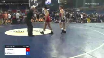 152 lbs Consi Of 32 #2 - Jasper Centeno, California vs Caleb Whipps, Minnesota