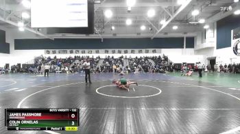 132 lbs Cons. Round 2 - James Passmore, Woodbridge vs Colin Ornelas, LB Poly