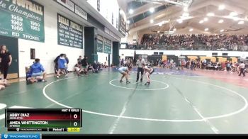 119 lbs Champ. Round 1 - Abby Diaz, Middleton vs Amea Whittington, Syringa