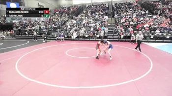 6A 110 lbs Champ. Round 1 - Rachel Bee, Fremont vs Taranom Zakeri, Mountain Ridge