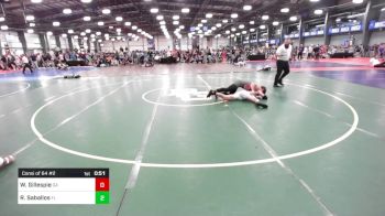 152 lbs Consi Of 64 #2 - Walker Gillespie, GA vs Roman Saballos, FL