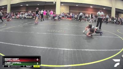 53 lbs Round 2 - Curry Campbell, Mat Psychos vs Rowdy Haney, Soddy Daisy Wrestling