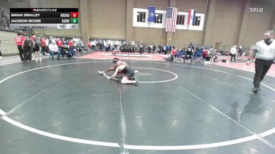 138 lbs Cons. Round 2 - Makai Smalley, Odessa vs Jackson Mckee, Ozark