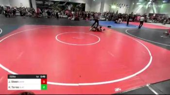 102 lbs Consi Of 8 #1 - Jaysen Skeen, Grand Valley Elite vs Kiano Torres, BlackCat WC