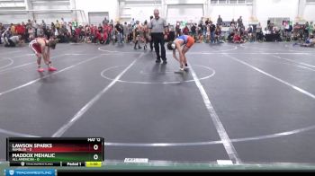 96 lbs Round 1 (8 Team) - Kam Borrero, Rambler vs Murphy Sheridan, All American