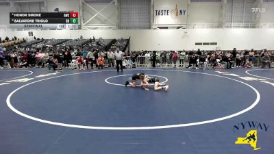 65 lbs Semifinal - Salvatore Triolo, Barn Brothers vs Honor Smoke, Akron Wrestling Club
